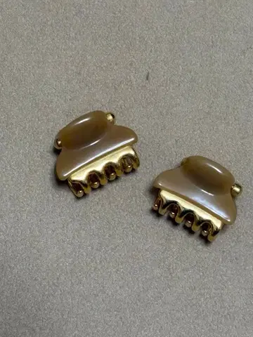 acca / 바비 클립 mini 사이즈 (베이지)