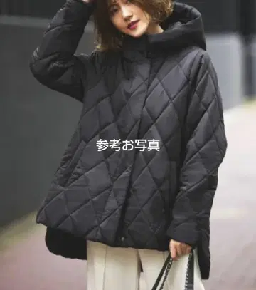 루일 에 부티크 라이트 써모 퀼팅 자켓 블랙 LL