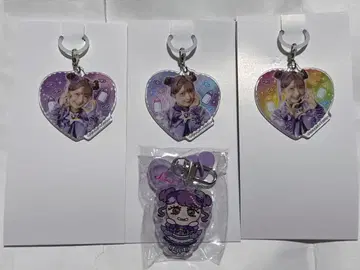 시나코 메지루시 참 키링 행거