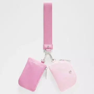 [ 새상품 미개봉 ] lululemon 듀얼 파우치 리스트렛 코인 케이스