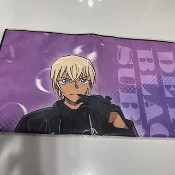 명탐정 코난 흑철의 어영 포트레이트 타월 버본