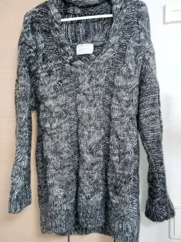 안티카 케이블 짜임 니트 M