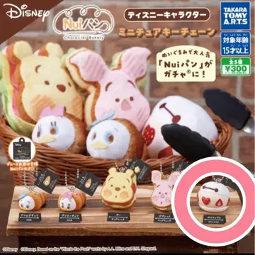 Nui 빵 디즈니 캐릭터 미니어처 키체인 베이맥스 4개