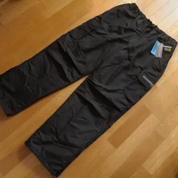 새상품 5L 남성용 HUMMER 안감 플리스 카고 팬츠 블랙