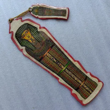 이집트 투탕카멘 책갈피 마스코트