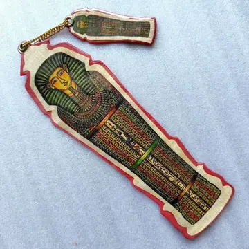 이집트 투탕카멘 책갈피 마스코트