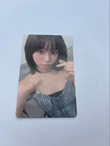 르세라핌 도쿄돔 FC 한정판 트레이딩 카드 채원