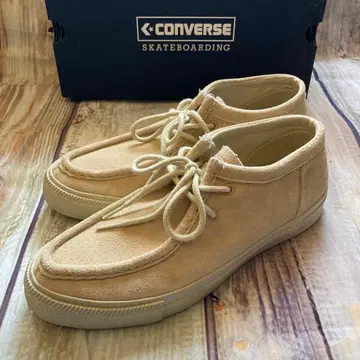 새상품급/ CONVERSE CS 모카신 SK OX 샌드 베이지 스웨이드