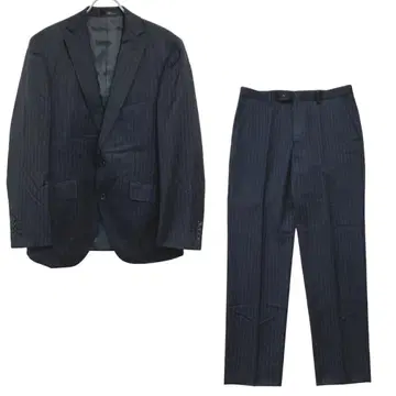 leslieGRANT REDA 수트 총 안감 센터 벤트 다크 그레이