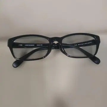 JINS 안경 Air frame 남성용 블랙