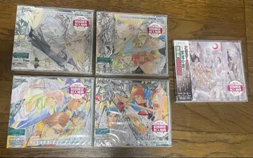 앙제리크 외전 3 금역의 거울 전권 + 음악집 CD 5장 세트