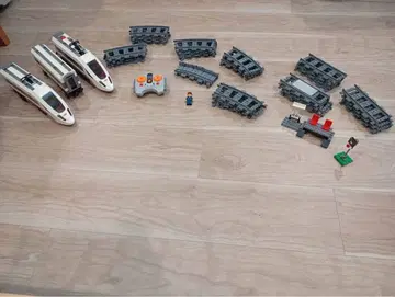 레고 기차 레고 시티 하이 스피드 패신저 트레인 60051