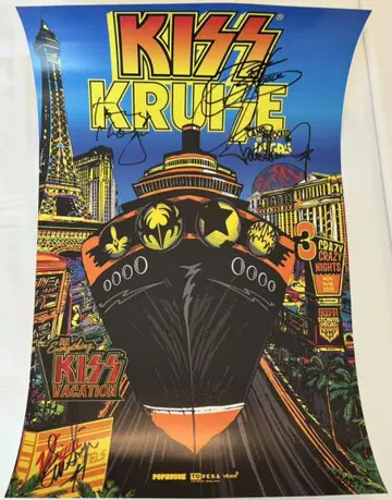 2025 KISS Kruize 친필 사인 키스