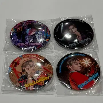 이와타 타카노리 캔뱃지 4종 세트 회장 가챠 즉시 구매