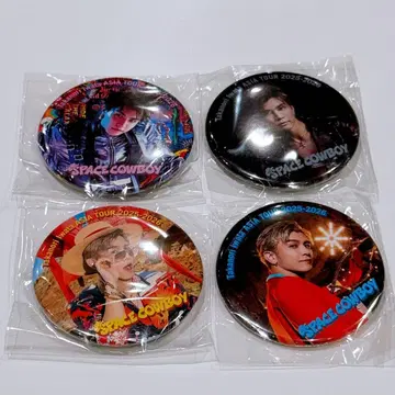 이와타 타카노리 캔뱃지 4종 세트 회장 가챠 즉시 구매