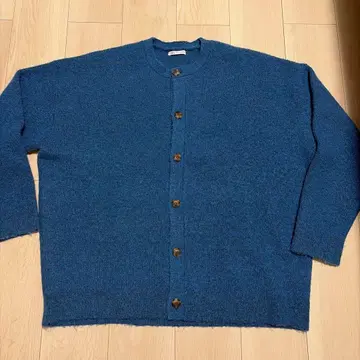 ZARA 알파카 혼방 니트 가디건 L~XL