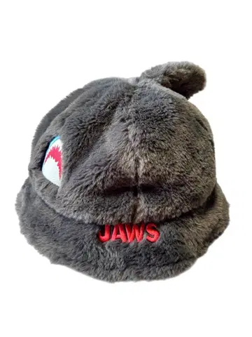 고품질 USJ 유니버셜 머리띠 모자 JAWS 죠스 복슬복슬 모자