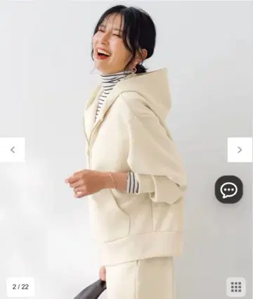 UNFILO 앙피로 뷰티 폼 저지 후드티