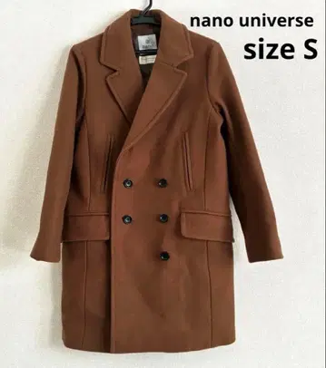 나노 유니버스 체스터 코트 카멜