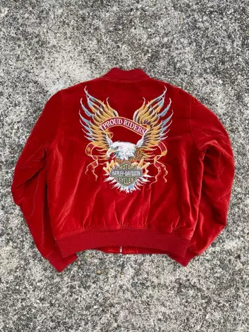 Harley-Davidson 벨벳 레드 스카잔 M