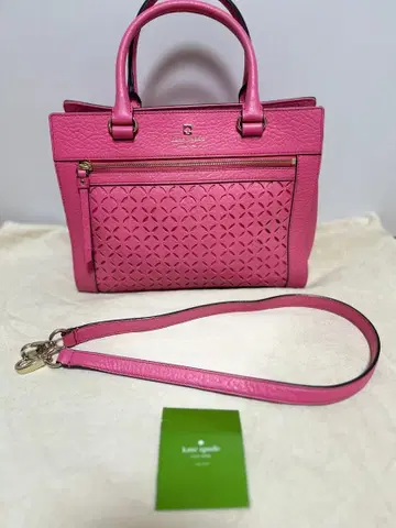 케이트 스페이드 핑크 핸드백