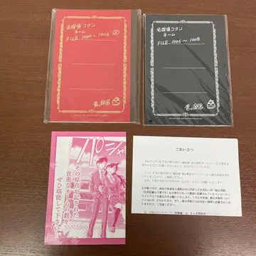 명탐정 코난 홍의 수학여행편 블랙 조직 보스편 네임 노트