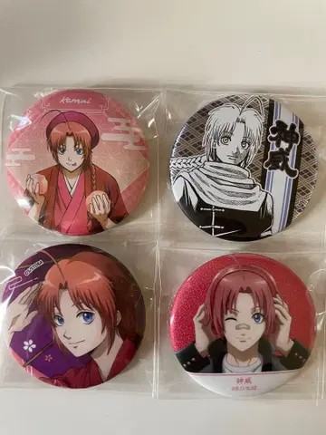 은혼 카무이 캔 배지 세트