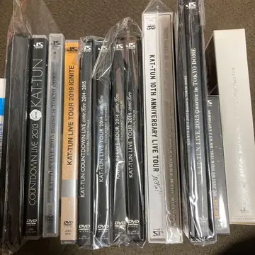 KAT-TUN DVD CD 묶음 판매 10 타이틀