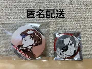 WIND BREAKER 프린세스 카페 럭키 쿠지 캔뱃지 세트 소방준비