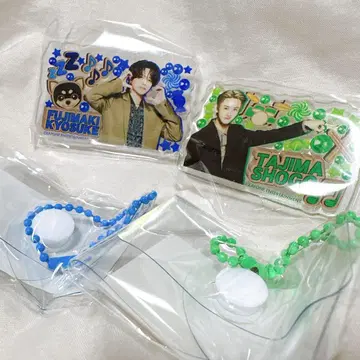 INI 봐 이거! 가챠가챠 2개 세트 후지마키 쿄스케 타지마 쇼고