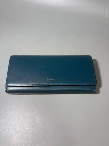 폴스미스 플로럴 롱 지갑 그린 가죽