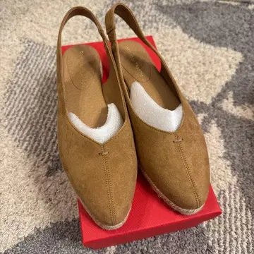 오리지널 트래픽 브라운 플랫슈즈