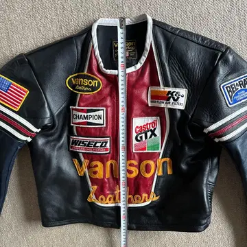 VANSON 라이더 자켓 USA 스타 42