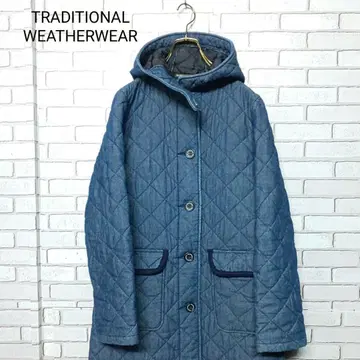 [ TRADITIONAL WEATHERWEAR ] 퀼팅 롱 코트