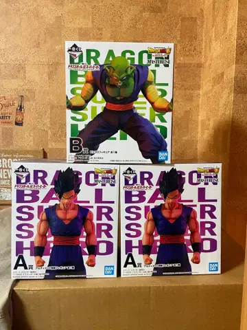 드래곤볼 초 피규어 3체 세트