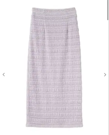 릴리안 캐럿 프릴 레이스 타이트 스커트