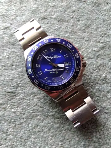 바이커 저널 스탠다드 라이징 마스터 다이버 베젤 손목시계