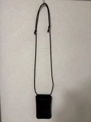 슬로우 Pecos kip leather neck pouch L 24SS