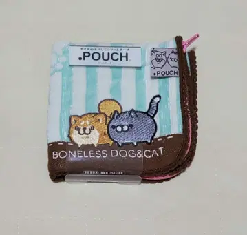 본레스 강아지와 본레스 고양이 타월 파우치