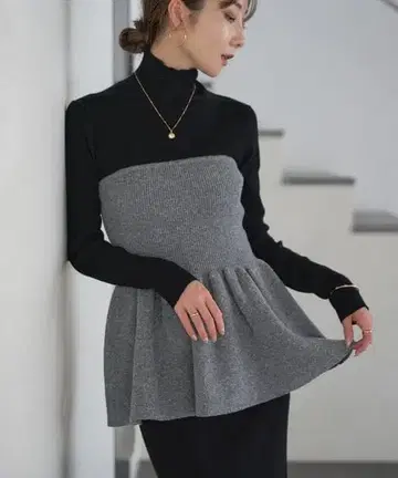 [새상품] Spick & Span NOBLE 니트 뷔스티에