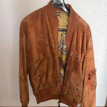 PAZZO 스웨이드 자켓 브라운