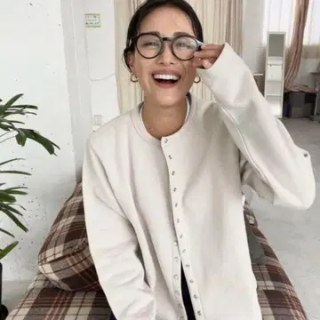 [ 이시오카 마미 씨 착용 ] 아네스베 가디건 베이지 size 2