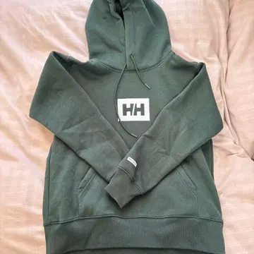 헬리 한센 다크 그린 후드티 WM