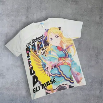 COSPA 러브 라이브! 아야세 에리 풀 그래픽 T셔츠 극장판