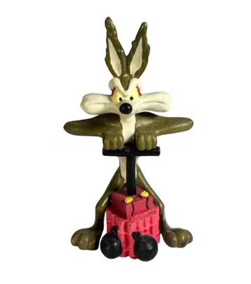 루니 툰 와일리 코요테 다이너마이트 PVC 미니 피규어