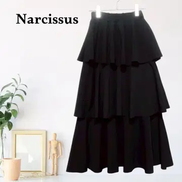 zC109 [ F ] Narcissus 스커트 레이어드 티어드