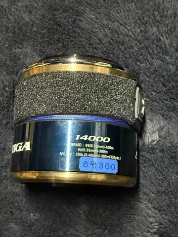 다이와 20 솔티가 14000 정품 스풀