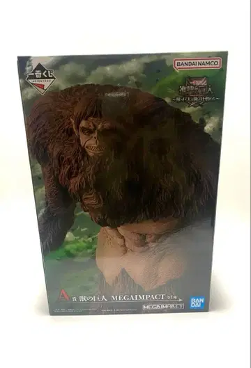 진격의 거인 제일복권 A상 수주 거인 MEGAIMPACT 미개봉 새상품