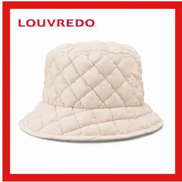 [ 미사용 새상품 ] 루브르도 퀼트 햇 화이트