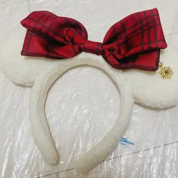 디즈니 2025 릴린린 머리띠 미사용 새상품 크리스마스